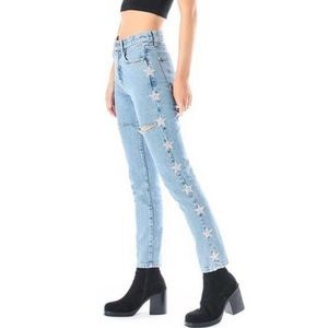 NWT Carmar star detail jeans, size 28